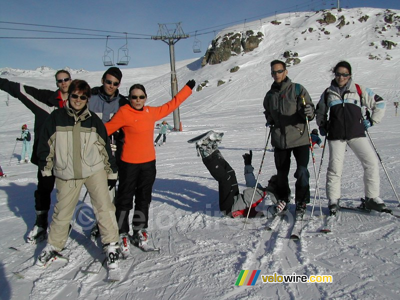 Thomas, Virginie, Bernard, Virginie, Ellen, Sébastien & Anne-Cécile