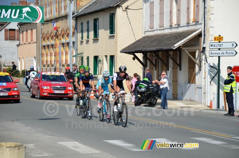 Laurent Didier wint the sprint in Vitry-sur-Loire