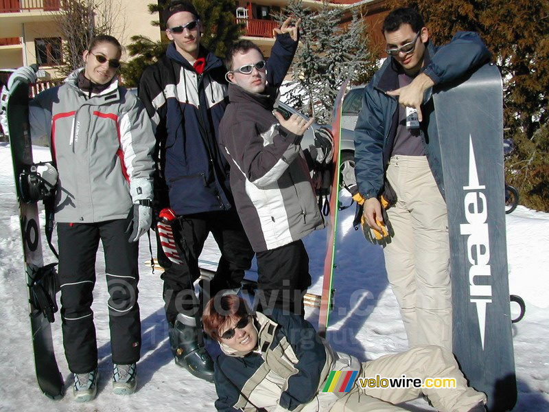 Ellen, Thomas, Olivier, Cdric & Virginie