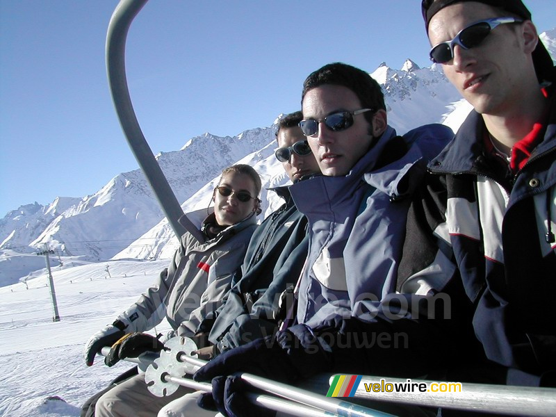 Ellen, Cédric, Bernard & Thomas