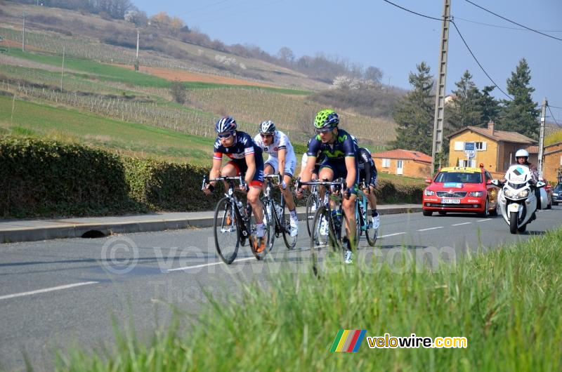 The breakaway close to Ville-sur-Jarnioux