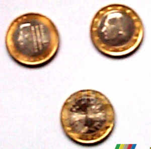 Trois euros différents (156x)