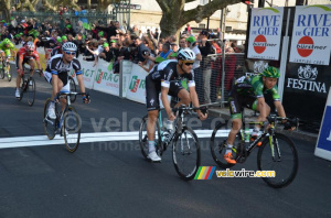 Bryan Coquard 4th, Tom Boonen 5th (375x)