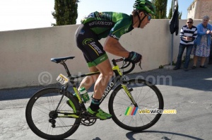 Jimmy Engoulvent (Europcar) in the first climb towards the finish (354x)