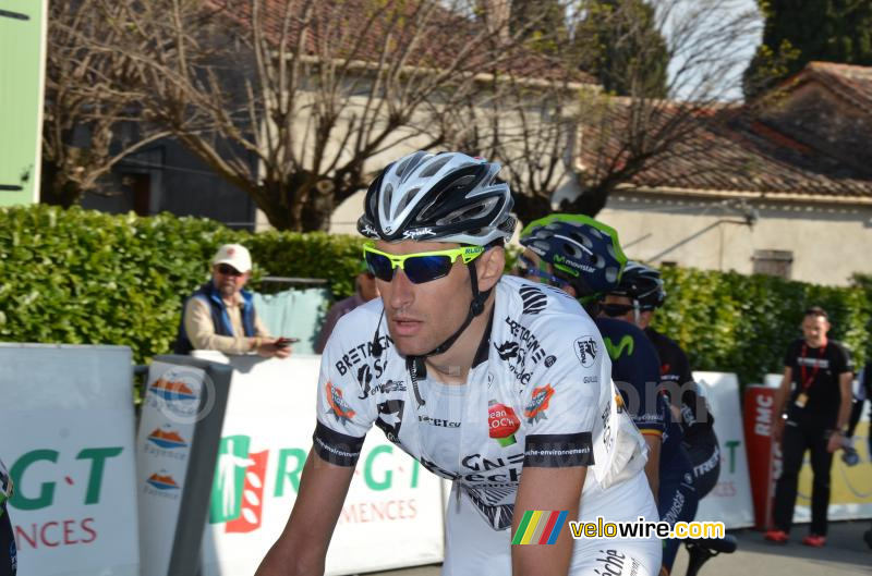 Florian Guillou (Bretagne-Séché) crosses the line