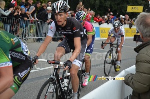 Andy Schleck (Trek Factory Racing) at the 2nd crossing of the line (358x)