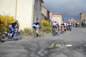Le groupe de tête au 6ème tour (611x)