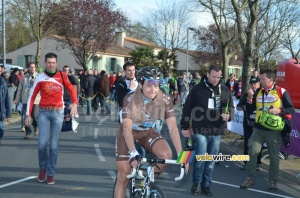 Alexis Gougeard (AG2R La Mondiale), happy with his victory (337x)