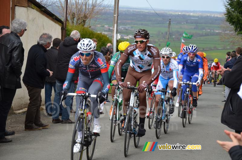 Damien Gaudin (AG2R La Mondiale) op de Côte du Cimétière