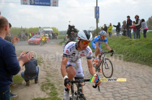 Clément Koretzky (Bretagne-Séché) in the breakaway (519x)