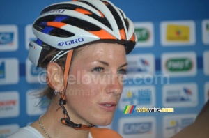 Pauline Ferrand Prevot (Rabo Live) just after her victory (204x)