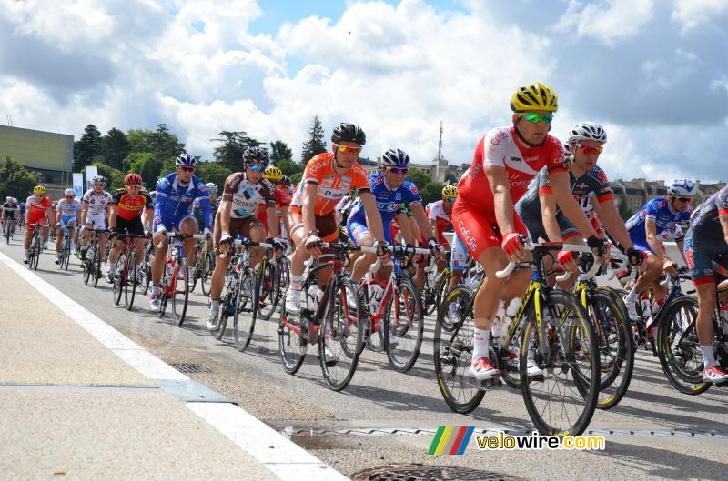 In the fictive start of the race in Poitiers (2)