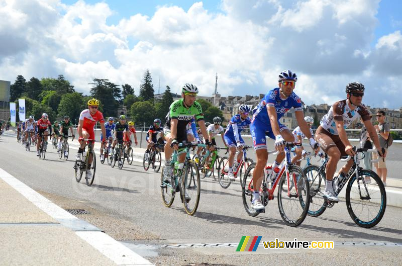 Jonathan Hivert (Belkin), Laurent Mangel (FDJ.fr) & Sebastien Turgot (AG2R)