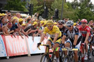 Marcel Kittel (Giant-Shimano) perd le jaune (347x)