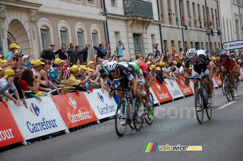 Matteo Trentin (OPQS), vainqueur de l'étape à Nancy