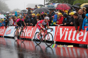 Yury Trofimov (Katusha) & Chris Horner (Lampre) (563x)