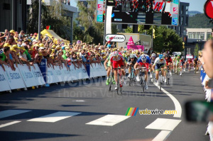 Alexander Kristoff (Katusha) en route vers sa victoire (357x)