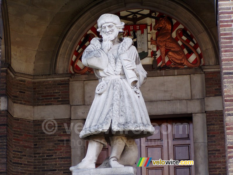 Statue in front of the Bristol City Council