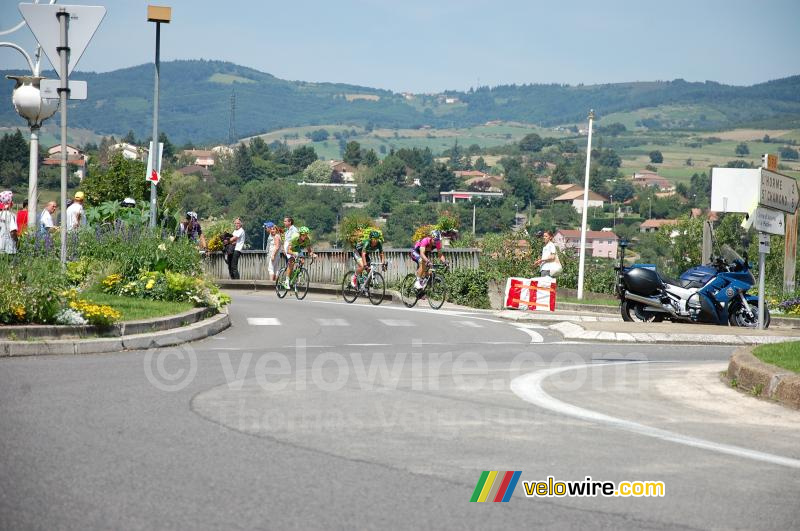 The breakaway in La Grand Croix