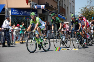 Marco Marcato (Cannondale), Pierre Rolland (Europcar), John Gadret (Movistar) & Vladimir Isaichev (Katusha) (484x)