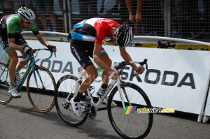 Frank Schleck (Trek) & Bauke Mollema (Belkin) (460x)