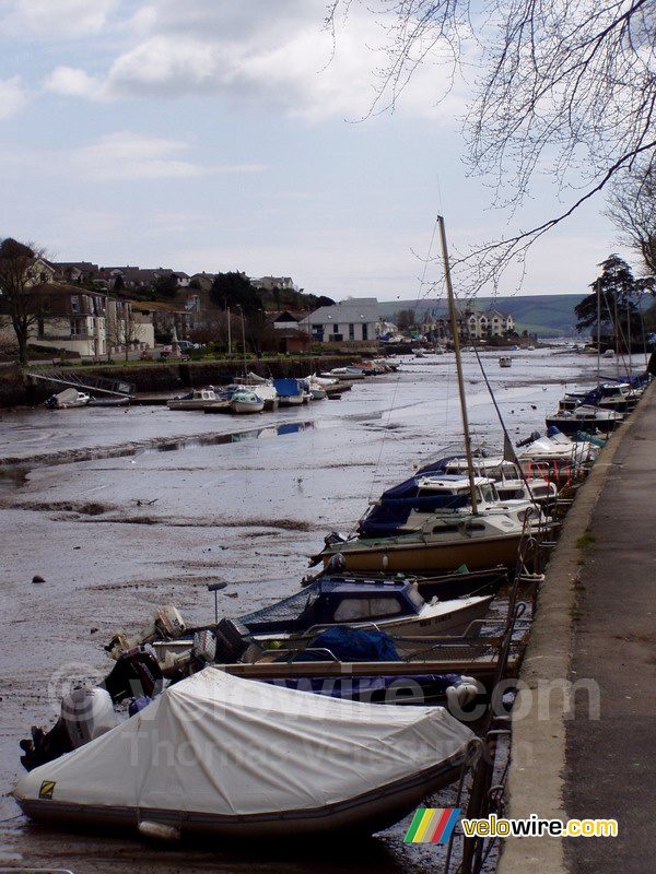 Le port de Kingsbridge (sans eau)