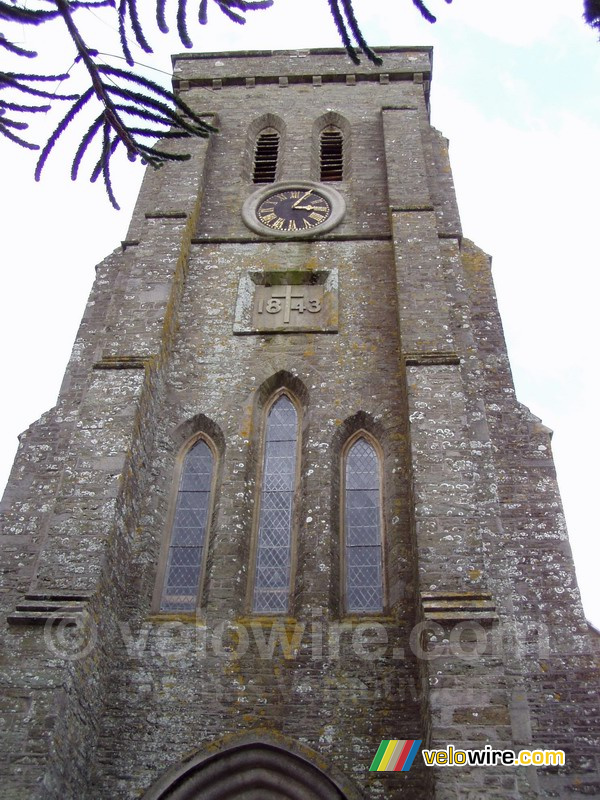 De kerk van Salcombe