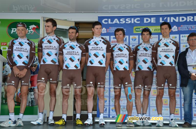 De AG2R La Mondiale ploeg