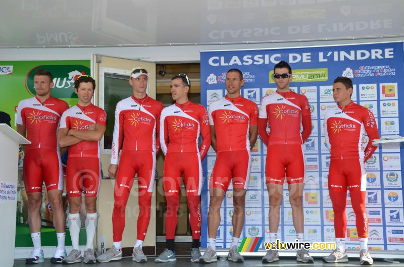 The Cofidis team