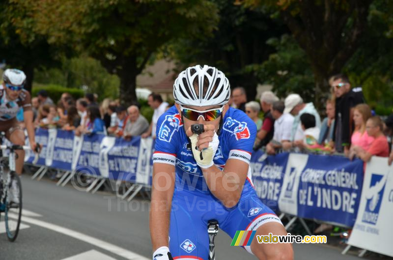 Jeremy Roy (FDJ.fr) en zijn camera!