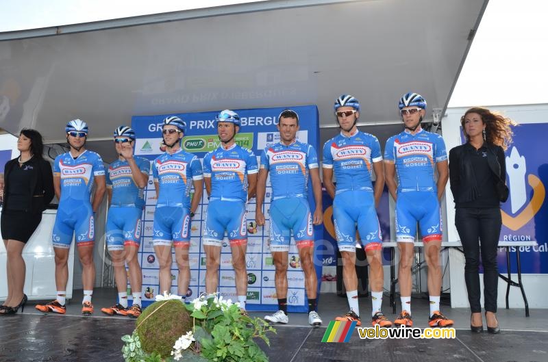 L'equipe Wanty-Groupe Gobert