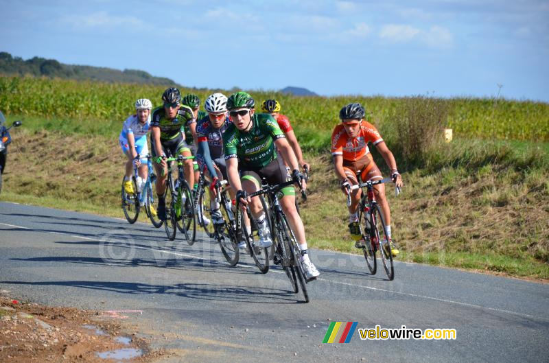 The breakaway in Sains-les-Pernes