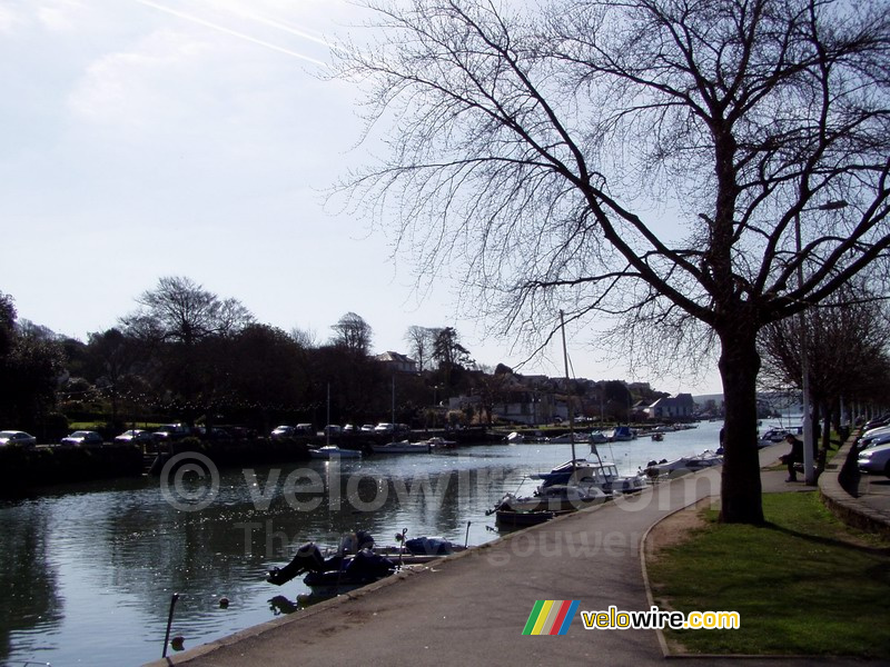 De haven van Kingsbridge (nu met water)