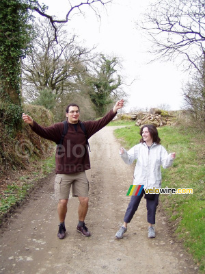 Cédric & Marie dansing (??) in Dartmoor National Park (234x)