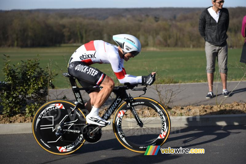 Michal Kwiatkowksi (Etixx-QuickStep), vainqueur du prologue