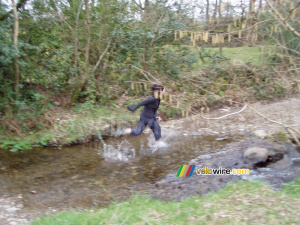 Marie also dared to jump ... (205x)