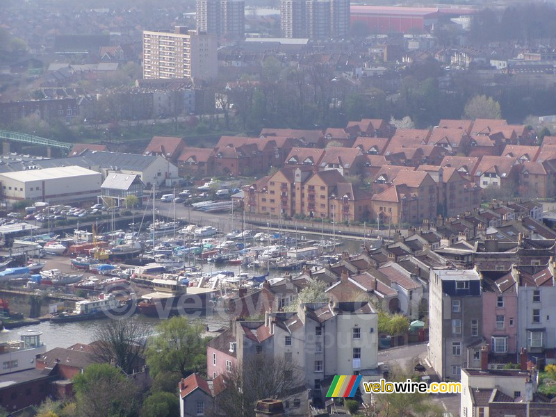 Bristol gezien vanuit Cabot Tower