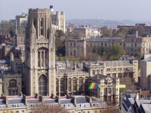 University of Bristol seen from Cabot Tower (316x)