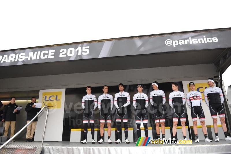 Trek Factory Racing sur Paris-Nice 2015