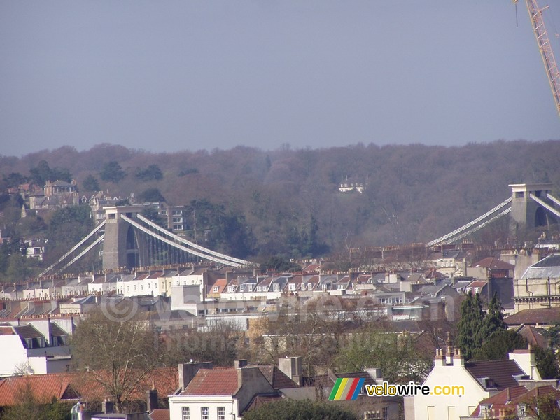 Bristol: Suspension Bridge gezien vanuit Cabot Tower