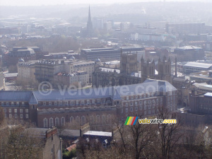 Bristol City Council and the Cathedral seen from Cabot Tower (234x)