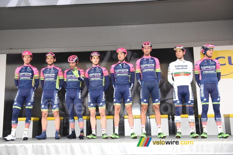 The Lampre-Merida team