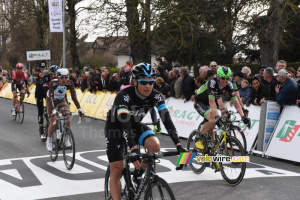 Nicholas Roche (Team Sky) à l'arrivée à Contres (388x)