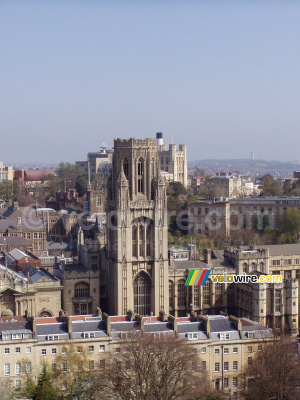 University of Bristol seen from Cabot Tower (223x)