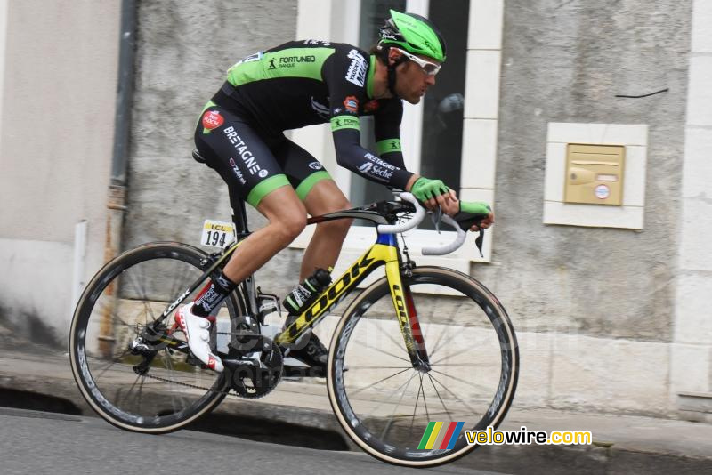 Arnaud Gérard (Bretagne-Séché) à Châteauneuf-sur-Cher