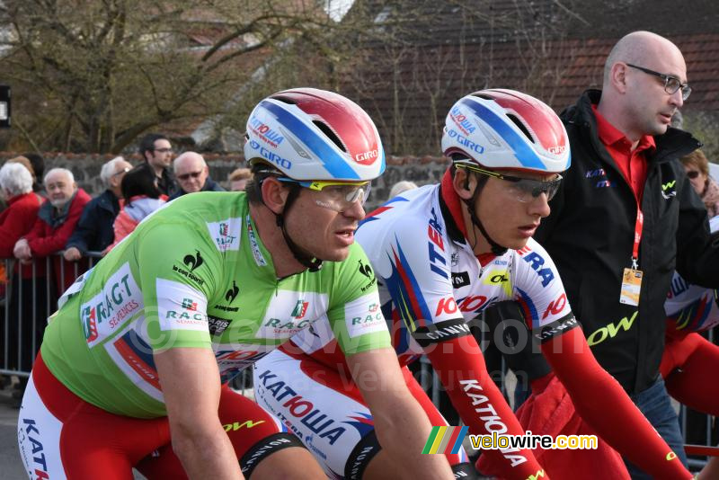 Alexander Kristoff (Katusha) in het groen