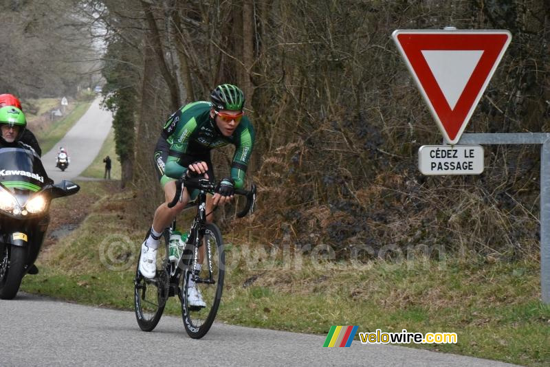 Antoine Duchesne (Europcar) chasing