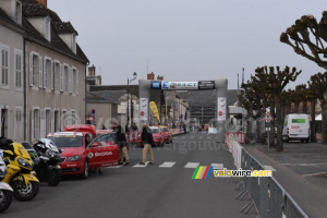 La ligne de départ à Saint-Amand-Montrond (582x)