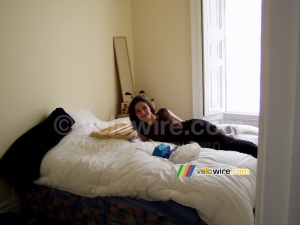Marie in her bedroom (233x)