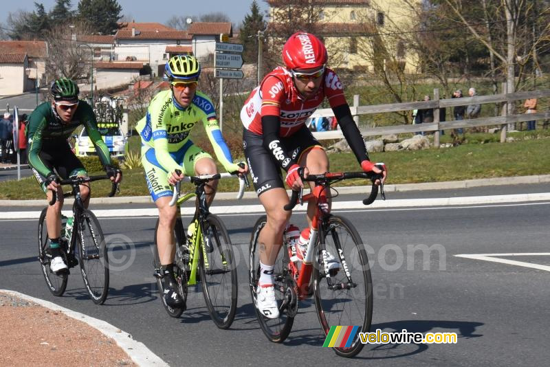 Thomas de Gendt, Chris Anker Sörensen and Antoine Duchesne in Civens (2)